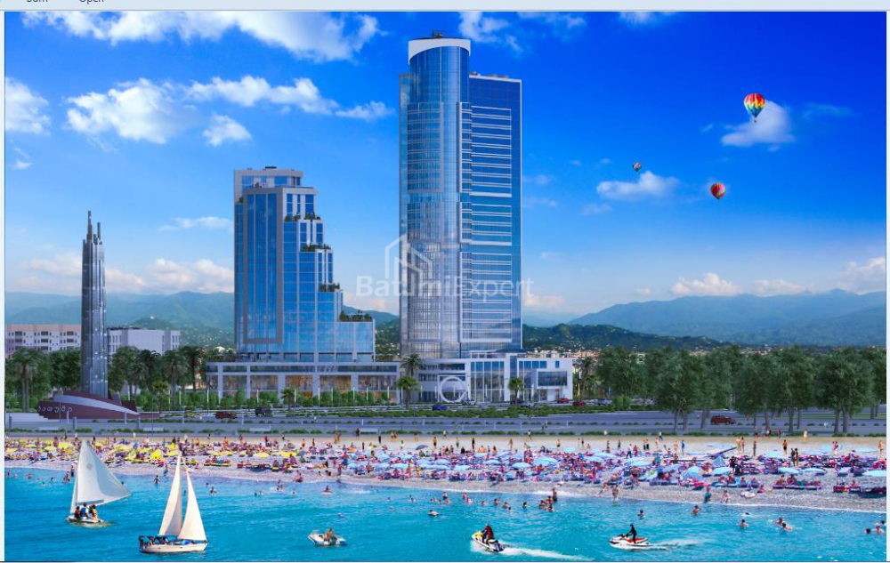 Բնակարան 54 մ² - Հերոսների ծառուղի, Batumi, Վրաստан