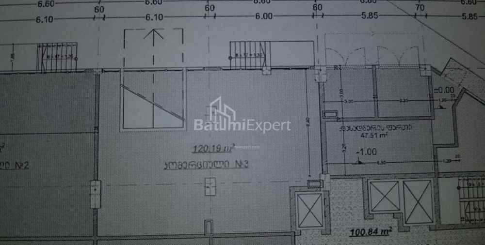 Բնակարան 120 մ² - Յուրիևսկայա, Batumi, Վրաստан