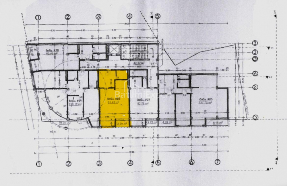 Բնակարան 62 մ² - Յուրիևսկայա, Batumi, Վրաստан