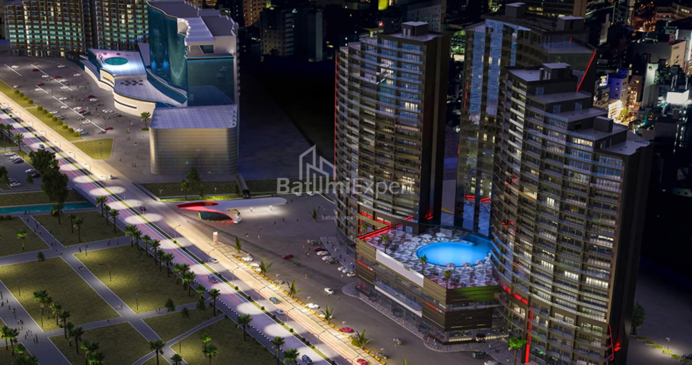 Բնակարան 63.24 մ² - Լեխ և Մարիա Կաչինսկիներ, Batumi, Վրաստан