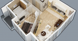 Բնակարան 2-комн 74.8 m² - Լեխ և Մարիա Կաչինսկիներ, Batumi
