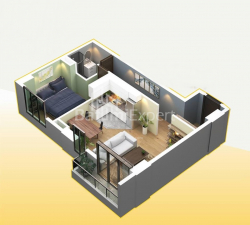 Օբյեկտը կառուցման ընթացքում է 3-комн 75.4 m² - Խայդարա Աբաշիձե, Batumi