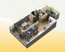 Օբյեկտը կառուցման ընթացքում է 3-комн 75.4 m² - Խայդարա Աբաշիձե, Batumi