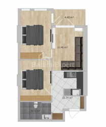 Բնակարան 57 մ² - Էքվթիմե Թակաիշվիլի, Batumi, Վրաստан